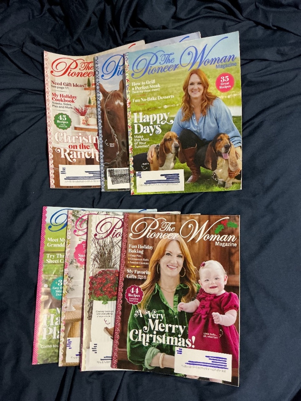 Lot of THE PIONEER WOMAN Magazines 2023-2025